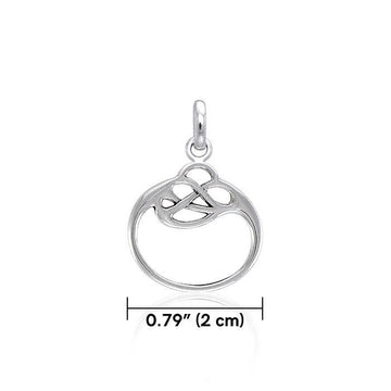 Celtic Knotwork Silver Pendant TPD3852 - Jewelry
